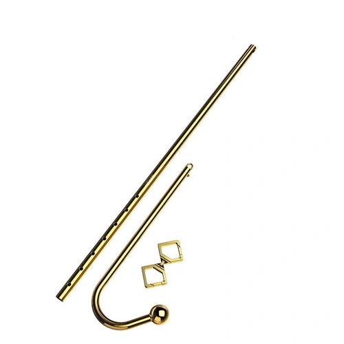 Anal Hooks Golden 3867 AllNight Adjustable Hook Anal Set LOCKINK 1004